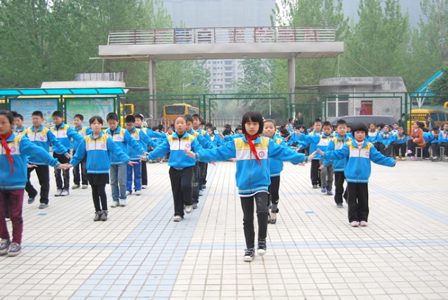 洛陽東方外國語學(xué)校小學(xué)部廣播操比賽